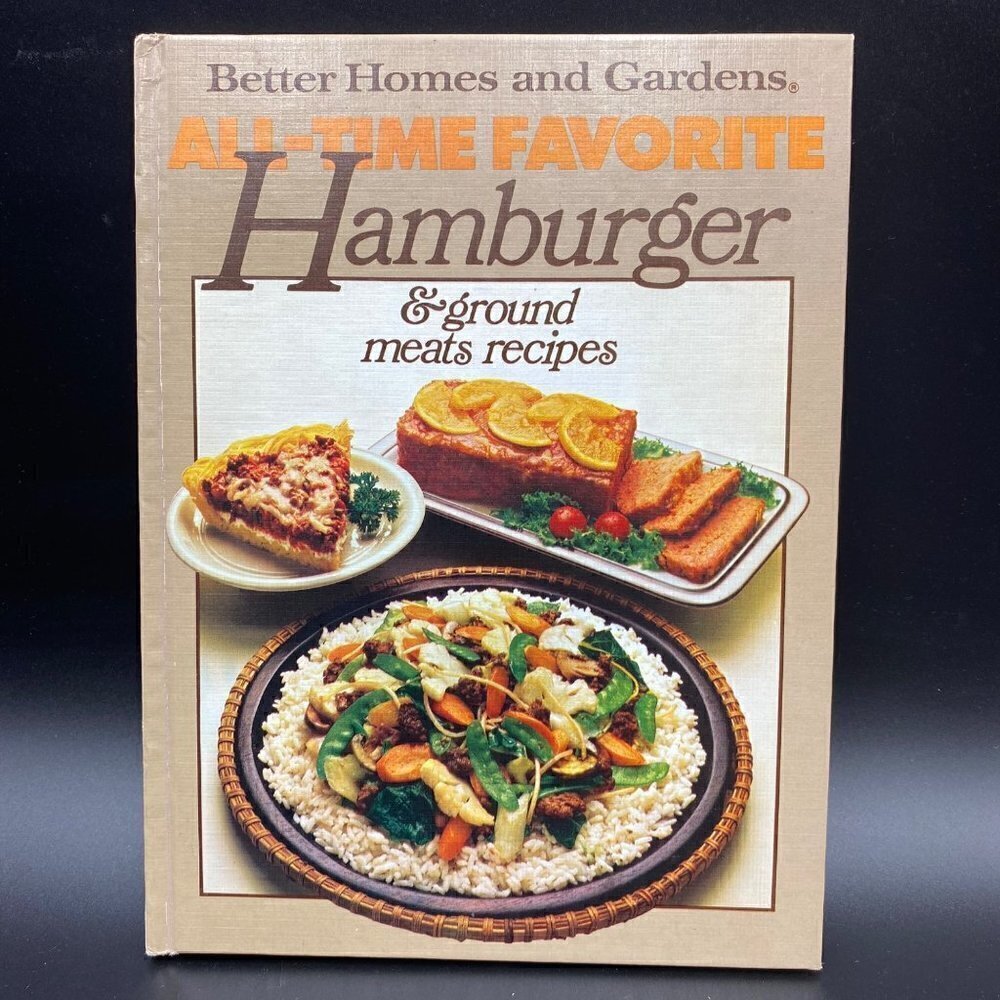 Vintage Better Homes & Gardens Hamburger & Ground Meats Cookbook